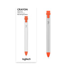 Stylet numérique Logitech Crayon pour tous les iPad (versions 2018 et ultérieures) avec technologie Apple Pencil - Orange-Laissez libre cours à votre créativité et posez votre paume sur l'écran pendant que vous écrivez. La technologie de détection de la main vous permet de profiter d'un placement naturel lors de l'utilisation de Logitech Crayon. Dessinez et écrivez confortablement pendant de longues périodes.