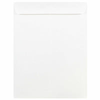 Jam Paper - Enveloppes commerciales Open End, 9 po H x 12 po l, Blanches, Paquet de 25- Couleur : Blanc
