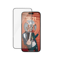 PanzerGlass - Ultra-Wide Fit Protecteur d'écran pour iPhone 15 Plus - Transparent-Ultra-Wide Fit Scratch protège votre appareil des rayures