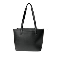 Nicci - Grand sac fourre-tout avec poche fendue - Noir-Sac à main