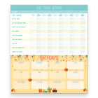 Blueline - 2024-2025 Calendrier Magnétique Fridgeplanner - 14 po x 13 1/2 po - Anglais-Boucle élastique et crayon rétractable inclus pour que vous puissiez modifier votre emploi du temps au besoin