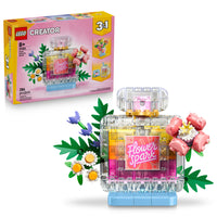 LEGO - Creator Bouteille de parfum au décor floral-Cet ensemble LEGO Creator 3 en 1 offre aux enfants de 8 ans et plus 3 options de construction