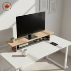 Decent Living Moniteur Stand/Riser - Érable-Provenant de bois d'œuvre forestier local d'Amérique du Nord