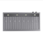 KUCHT KRH480-SS-C 48 po Hotte murale - avec commandes numériques - 1200 CFM - Acier inoxydable-Fonction d’arrêt temporisé de 5 minutes qui maintient la hotte en fonctionnement après la cuisson pour garantir l’évacuation de la fumée et des odeurs sans modifier le réglage des lampes