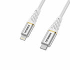 Otterbox - Câble Premium de Charge/Synchronisation Lightning vers USB-C - 6 pi - Ciel Nuageux-Le nylon tressé prévient l'effilochage et les enchevêtrements