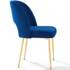 Modway - Rouse Salle à manger Fauteuil d’appoint - Marine-Pattes écartées et effilées