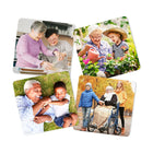 Miniland - Puzzles de grands-parents, ensemble de 4-Les Puzzles des Grands-Parents de Miniland est un ensemble de 4 puzzles différents mettant en vedette des images de grands-parents et de familles diverses.