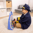 Melissa & Doug - Tableau de bord interactif du pilote de jet - Lot de 7-Niveaux Prématernelle