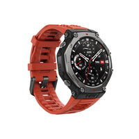 Amazfit - T-REX 3 Smartwatch - Lava-Plus de 3 semaines d'autonomie : La montre intelligente Amazfit T-Rex 3 peut durer 27 jours en utilisation normale, 42 heures en mode GPS précis et jusqu'à 114 heures en mode GPS longue durée. Avec certains paramètres désactivés, l'utilisation du GPS peut même durer jusqu'à 180 heures pour les longues randonnées
