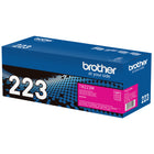Brother - Cartouche de toner magenta TN223, rendement standard-Rendement moyen de 1300 pages