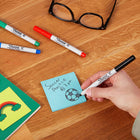 Sharpie - Marqueurs permanents, pointes fine et ultrafine, couleurs assorties, 10 unités-Le marqueur ultra fin possède une pointe précise et fine pour un contrôle extrême