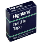 Highland - Ruban invisible, 3/4 po x 1296 po, 6 rouleaux-Accepte la plupart des marques d'encre et de crayon