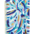 Five Star - Agenda scolaire hebdomadaire/mensuel Artist Touch 2024-2025 - 5 1/2 po x 8 1/2 po - bleu - bilingue-12 mois : juillet 2024 à juin 2025