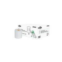 Globe Commercial - Serviettes à dévidage central CP500 - Blanc - 500 feuilles/paquet - Paquet de 6-100% fibres recyclées