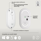 Logitech - Pebble 2 Combo for Mac, clavier et souris sans fil - Blanc-Un choix de conception que vous apprécierez: les pièces en plastique comprennent du plastique certifié recyclé post-consommation min. 65% pour Pebble Keys 2 K380s, min. 76% pour Pebble Mouse 2 M350s