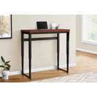 Monarch Specialties - 7676 Bureau 48 po L - Hauteur Adjustable Cerise/Metal Noir-6
