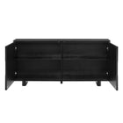 Modway - Foundry Design tissé Armoire de rangement buffet - 71 po - Noir-8