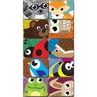 Ashley Productions - Mini-effaceurs non magnétiques pour tableau blanc, Keyhole Kritters, lot de 10-Mini gommes pour tableau blanc non magnétiques, motifs thématiques super amusants et parfaits pour les petites mains !