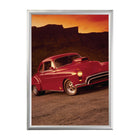 SECO Snap Affiche Cadre Cas, 11 x 17 pouces, Argent-Panneau arrière en styrène résistant