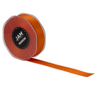 JAM Paper - Ruban de satin double face - 7/8" l x 25 m - Orange-Taille : 0,875 po x 25 mètres