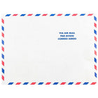 JAM Paper Enveloppes Tyvek, 10 x 13 po, extrémité ouverte, poste aérienne blanc, 250/paquet-Enveloppes de poste aérienne Tyvek