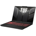 ASUS - Ordinateur portable TUF Gaming A16 16" - AMD Ryzen 5 7535HS - GeForce RTX 4050 - 16 Go RAM - 1 To SSD - Win 11 - Gris-Un effet pour compenser les yeux qui regardent loin du centre de la caméra.