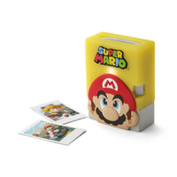 Fujifilm - Imprimante pour téléphone intelligent INSTAX MINI Link 3  Super Mario - Blanc Argile-Imprimante pour téléphone intelligent instax mini Link 3  au boîtier compact et léger de couleur blanc argile 