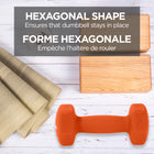 PurAthletics - Haltère - 12 lb-Revêtement en néoprène durable et antidérapant