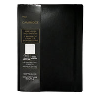 Cambridge - Cahier couverture souple Premium, grand - 10 po H x 7-1/2 po l-Couverture souple, résistante et flexible avec fermeture élastique