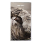 Blueline - Agenda Mensuel De Poche 18 Mois De Juillet 2026 À Décembre 2027 - 6 1/2 po H x 3 1/2 po l - Motif Animaux - Bilingue-Agenda de poche mensuel