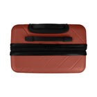 Reebok - Valise d'enregistrement rigide 30po de la collection Repetition - Rouge-Intérieur doublé avec panneau de séparation, poches pratiques et sangles de serrage pour garder le contenu organisé et en place