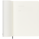 Moleskine - Carnet semainier 12 mois 2027 , XL 7.5" x 9.75", Couverture souple , Noir-Couverture rigide ou souple disponible dans divers coloris