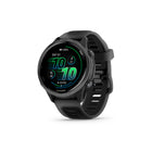 Garmin - Forerunner 570 - 42 mm, aluminium gris ardoise avec bracelet noir translucide/noir-ENTRAÎNEMENT ADAPTATIF GARMIN COACH - Entraînez-vous pour un événement, franchissez une étape importante ou améliorez votre condition physique grâce aux programmes d'entraînement Garmin Coach pour la course à pied, le triathlon, le cyclisme ou la musculation. Certains programmes s'adaptent même quotidiennement pour des entraînements personnalisés en fonction de vos performances, de votre récupération et de vos indica