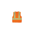 Zenith Safety - Veste D'Arpenteur Haute Visibilité, Conforme À La Csa, Orange Haute Visibilité, Moyen, paquet de 6-Couleur Orange haute visibilité