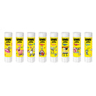 UHU - Bâtons de colle Bob l’éponge - 8,2 g - paquet de 5 - Assortie-Colle rapidement, fortement et durablement