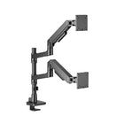 Amer Mounts - HYDRA Elite Bras double moniteur pour écran 17 po - 49 po - Noir-Conception de la plaque VESA amovible : permet une installation rapide