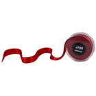JAM Paper - Ruban de satin double face - 7/8" l x 25 m - Rouge-Quantité : Rouleau vendu à l'unité