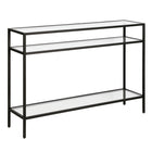 Hudson&Canal - Console Siviline 42" L - Bronze noirci-Un design contemporain moderne pour votre entrée, votre salon, votre bureau et plus encore