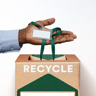 TerraCycle - Badges et cordons - Zero Waste Box - 10 x 10 x 18 - Petite-Dimensions de la boîte: 10" x 10" x 18"