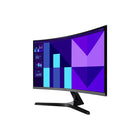 Samsung - Moniteur incurvé VA S3 S39GD 32" - LS32D390GANXZA-Restez au cœur de l'action lorsque vous jouez à des jeux, regardez des vidéos ou travaillez sur des projets créatifs. Le taux de rafraîchissement de 100 Hz réduit le décalage et le flou de mouvement afin que vous ne manquiez rien dans les moments rapides