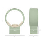 Modway - Aperture Alcôve ronde Chaise d’accent - Sauge-Cadre d’alcôve circulaire