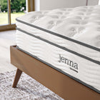 Modway - Jenna 10 po Ressorts et mousse Matelas California King-Bobines enveloppées individuellement de 8,5 po