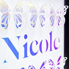 Astrodesigns - Papier cartonné - 12 x 12 po - Blanc brillant - Paquet de 25-Idéal pour le bricolage, les projets scolaires, le scrapbooking, les invitations et plus encore