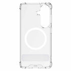 Blu Element - Étui Dropzone Rugged avec béquille avec aimants pour Samsung Galaxy S26, Transparent-Support intégré pour visionnage vertical et horizontal