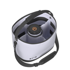 RovR - KeepR Fourre-tout pour boissons avec seau à glace et bandoulière - Poudre-Le chariot organisationnel amovible à quatre compartiments sépare les articles secs et humides grâce à des séparateurs Velcro personnalisables