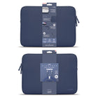 LOGiiX - Vibrance Neo Ensemble de housse avec câble USB-C vers USB-C - Bleu nuit-La doublure intérieure douce en microfibre et le rabat en maille de la housse maintiennent le MacBook Neo en toute sécurité