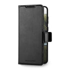 dbramante1928 - Étui portefeuille folio Oslo Pro pour Samsung S25 FE - Noir-Trois fentes pour cartes pouvant contenir jusqu’à cinq cartes de crédit