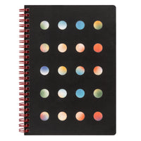 Pep Rally - Cahier de notes à spirale découpé - 15,5 cm l x 21 cm H - Motif puissant-120 pages lignées 