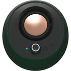 Creative Labs - Système d'enceintes Bluetooth portable Pebble Pro 2.0 51MF1710AA001 - Vert/Noir-Il prend en charge la connectivité via Bluetooth 5.3, USB-C, auxiliaire 3,5 mm et entrées microphone