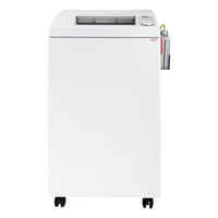 Destroyit Destructeur centralisé de bureaux à découpe transversale 3105 P4 de 38 feuilles (DSH0369L)-L’élément de commande Easy Switch utilise des codes couleur et des symboles lumineux pour indiquer le statut opérationnel et fonctionne comme un interrupteur d’arrêt d’urgence